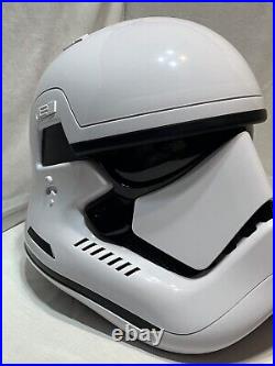 Star Wars Black Series TFA First Order Stormtrooper Costume Helmet withbox