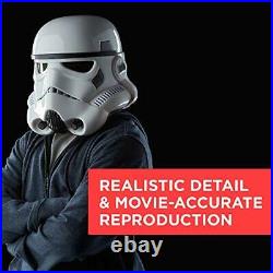 Star Wars Black Seris Rogue Imperial Stormtrooper Electronic Voice Change Helmet