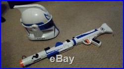 Star Wars Build your own Blaster & Clone Storm Trooper Helmet Mask Gun Sound Toy
