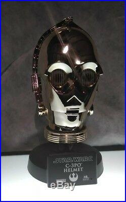 Star Wars C-3PO 6-inch Helmet Master Replicas No Box Voice