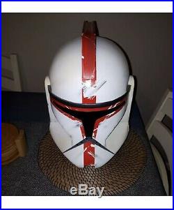 Star Wars Clone Trooper Phase 1 Clone Captain Fibreglass helmet Stormtrooper
