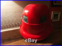 Star Wars Crimson Storm Trooper Helmet Limited Edition Anovos