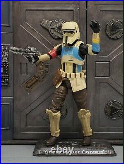 Star Wars Custom Shore trooper set of 3, 3.75 figures, with Removable Helmets