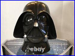 Star Wars Darth Vader Helmet signed James Earl Jones + 16x20 signed David Prowse