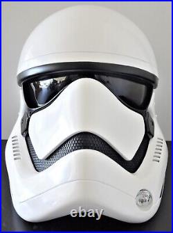 Star Wars Denuo Novo First Order Stormtrooper Premier Line Fiberglass Helmet TFA