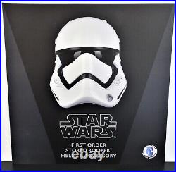 Star Wars Denuo Novo First Order Stormtrooper Premier Line Fiberglass Helmet TFA