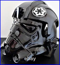 Star Wars Denuo Novo Imperial Tie Fighter Pilot Helmet Mask Figure Statue Bust