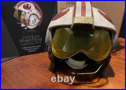 Star Wars Denuo Novo Luke Skywalker X-Wing Rebel Pilot Helmet Mask