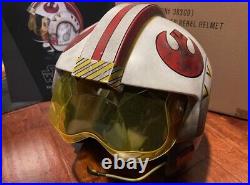 Star Wars Denuo Novo Luke Skywalker X-Wing Rebel Pilot Helmet Mask