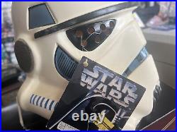 Star Wars Don Post Stormtrooper Helmet 1995 W Tag Has Wear Marks Stains NWT