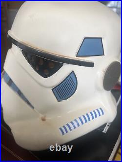 Star Wars Don Post Stormtrooper Helmet 1995 W Tag Has Wear Marks Stains NWT