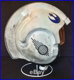 Star Wars E. S. B Dak Ralter Weathered X-Wing Helmet 11 Costume / Prop