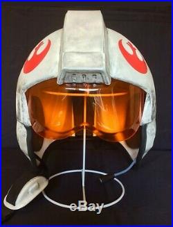 Star Wars E. S. B Weathered X-Wing / Snowspeeder Helmet 11 Costume / Prop
