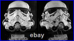 Star Wars EFX 40th Anniversary Stormtrooper Chrome Helmet SDCC EXCLUSIVE EDITION