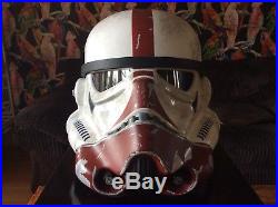 Star Wars EFX Incinerator Trooper Stormtrooper Helmet Limited run of 501