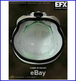 Star Wars EFX SANDTROOPER Helmet 11 Star Wars Mandalorian Stormtrooper Anovos