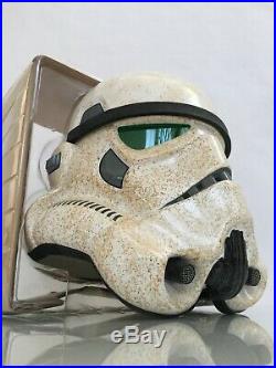 Star Wars EFX SANDTROOPER Helmet Life Size Prop- Mandalorian Stormtrooper Anovos