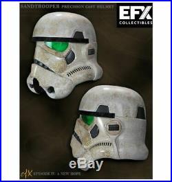 Star Wars EFX SANDTROOPER Helmet Life Size Prop- Mandalorian Stormtrooper Anovos