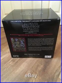 Star Wars EFX Shadow Trooper Helmet Full Size 11 Scale Boxed ANH stormtrooper
