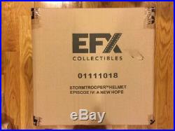 Star Wars Efx Stormtrooper Helmet A New Hope 11 Scale Factory Sealed New