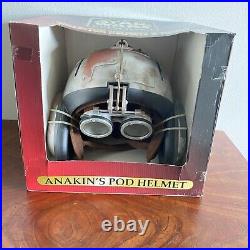 Star Wars Episode 1 Don Post Mask Anakin's Pod Racer Helmet Anakin 1999 NOS VTG