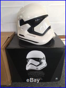 Star Wars Episode 7/8 First Order Stormtrooper Helmet Prop Replica Anovos 11