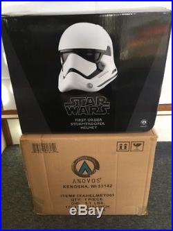 Star Wars Episode 7/8 First Order Stormtrooper Helmet Prop Replica Anovos 11