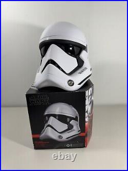 Star Wars FIRST ORDER STORM TROOPER Electronic Helmet The Black Series