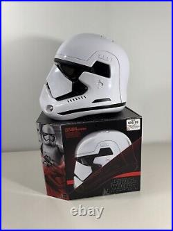 Star Wars FIRST ORDER STORM TROOPER Electronic Helmet The Black Series