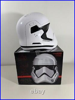 Star Wars FIRST ORDER STORM TROOPER Electronic Helmet The Black Series