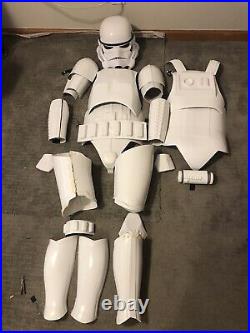 Star Wars Fiberglass Stormtrooper Armor And Black Series Helmet