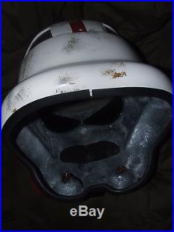 Star Wars Fibreglass Stormtrooper Incinerator Trooper Helmet Full Size + Padding