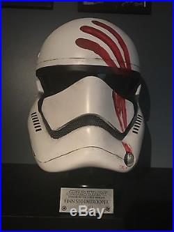 Star Wars Finn First Order Stormtrooper Helmet Replica MINT Not Master Replicas