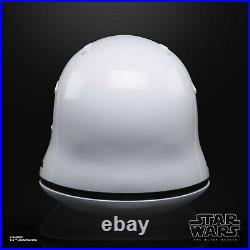 Star Wars First Order Stormtrooper Black Series Electronic Helmet PRE ORDER