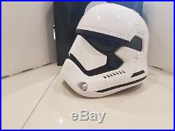 Star Wars First Order Stormtrooper Helmet 11 Replica by Anovos Great Condition