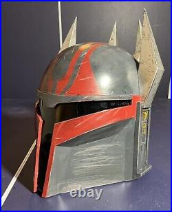 Star Wars Gar Saxon Style Helmet prop Mandalorian Stormtrooper Full Size Cosplay