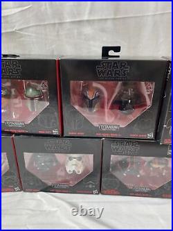 Star Wars Hasbro Black Series Helmet Sets Of 9