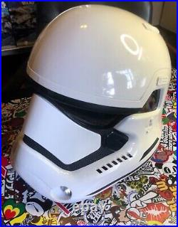 Star Wars Helmet Stormtrooper First Order Scale 11 Size Real IN Good Condition