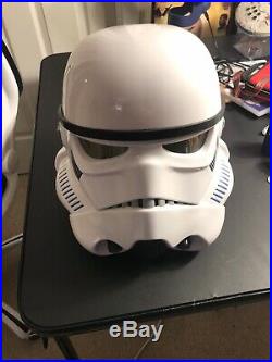 Star Wars Imperial Stormtrooper Electronic Voice Changer Helmet & Blaster