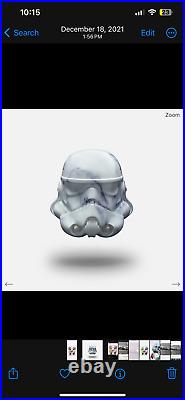 Star Wars-KITH-Storm Trooper Helmet Paperweight-SOLD OUT-BNIB