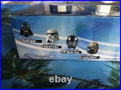 Star Wars Kotobukiya Artbox 2004 Helmet Magnets Unopened Sealed Box Complete