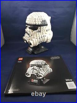 Star Wars Lego Stormtrooper Helment 75276 Used