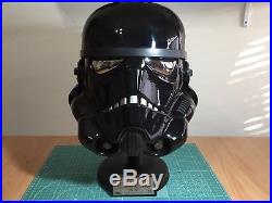 Star Wars MASTER REPLICAS 11 Shadow Stormtrooper Helmet (Fibreglass Limited Ed)