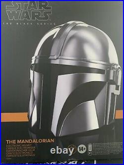 Star Wars Mandalorian Electronic Helmet 2021 Disney Hasbro The Child Boba Fett