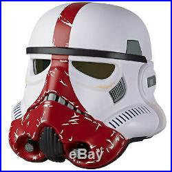 Star Wars Mandalorian Incinerator Stormtrooper Electronic Voice Changer Helmet