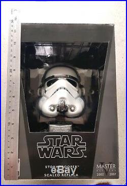 Star Wars Master Replica Stormtrooper Helmet 0.45 scale replica 2007