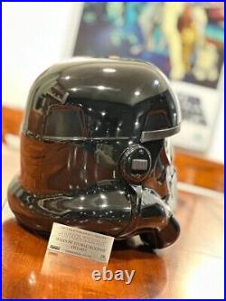 Star Wars Master Replica's Le Shadow Stormtrooper Cs Exclusive Helmet 429/500 Nr