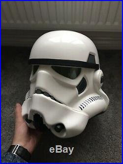 Star Wars Master Replica storm trooper helmet. 11 scale wearable cosplay