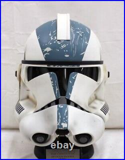 Star Wars Master Replicas 501st Clone Helmet (Weathered) LIFE SIZE SW-178