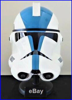 Star Wars Master Replicas 501st Clone Trooper Helmet Mask Bust Figure Statue